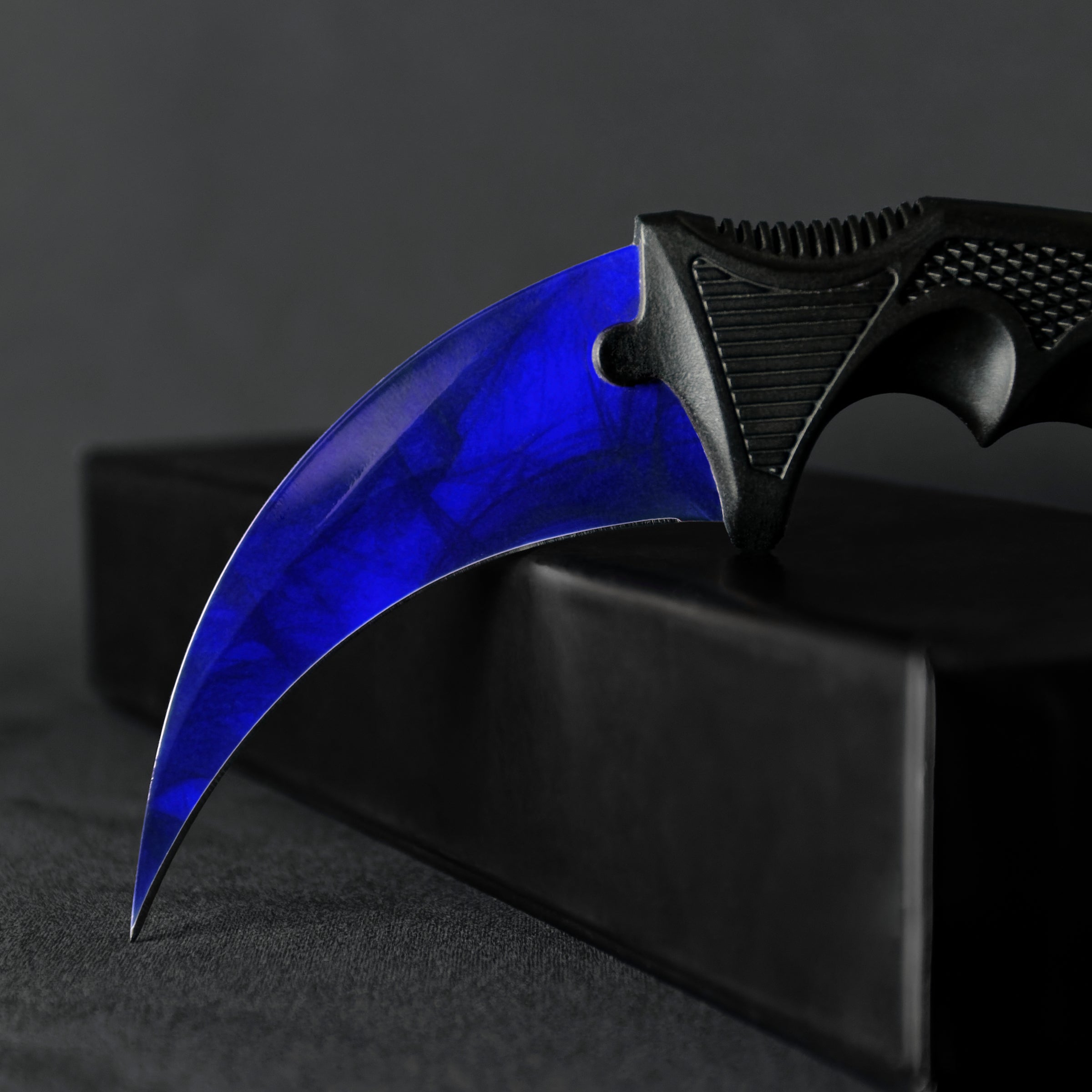 Karambit Blue Doppler  Real CS2 custom made IRL by LootKnife